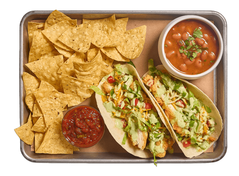 CRISPY <span>TENDERS TACOS</span>