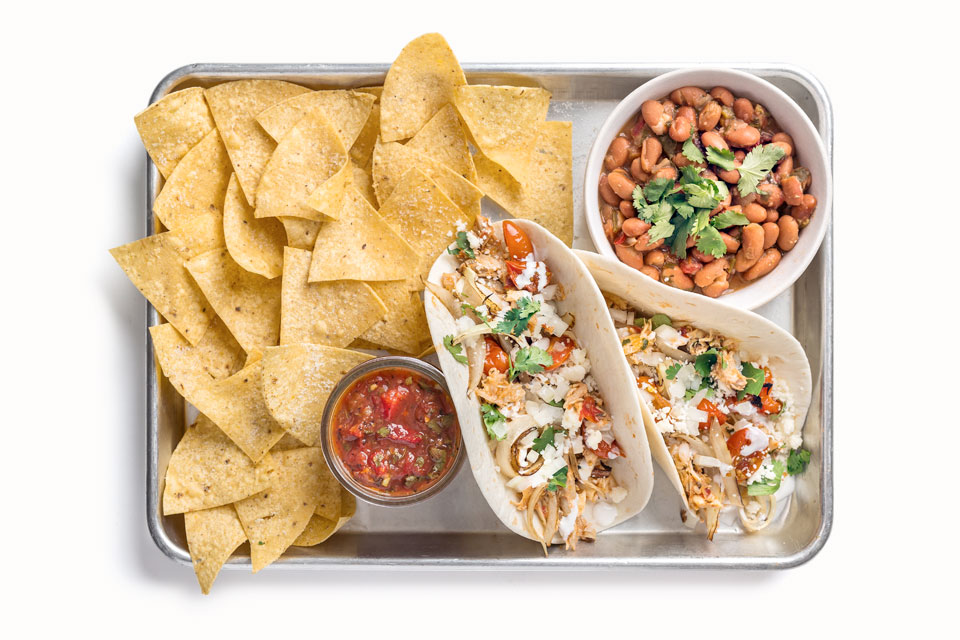 TEX MEX <span>CHICKEN TACOS</span>