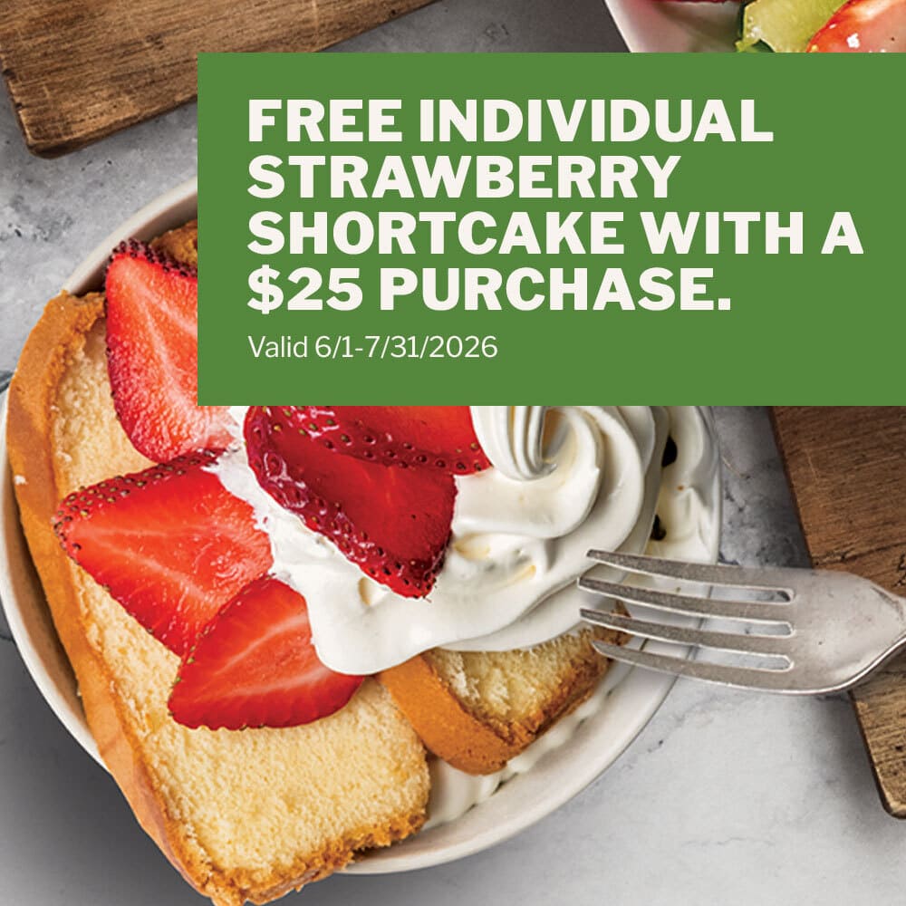 Spend $25, Get FREE<br>Strawberry Shortcake