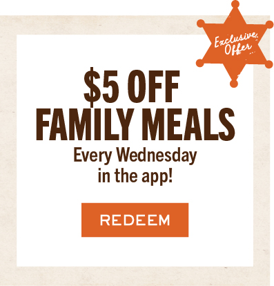$5 Off Family Meals