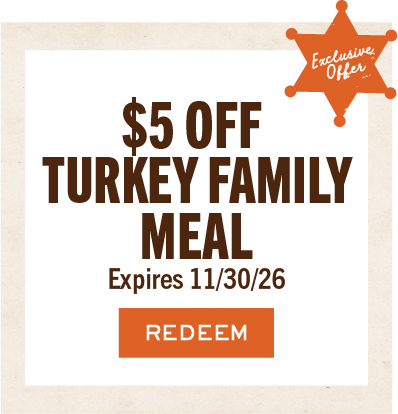 $5 Off Family Meals
